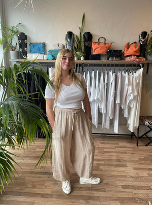 Linen Wide LegTrousers