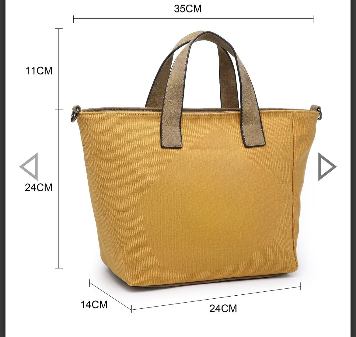 Mid Size Canvas Bag